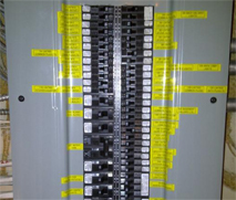 Industrial equipment - proper labelling